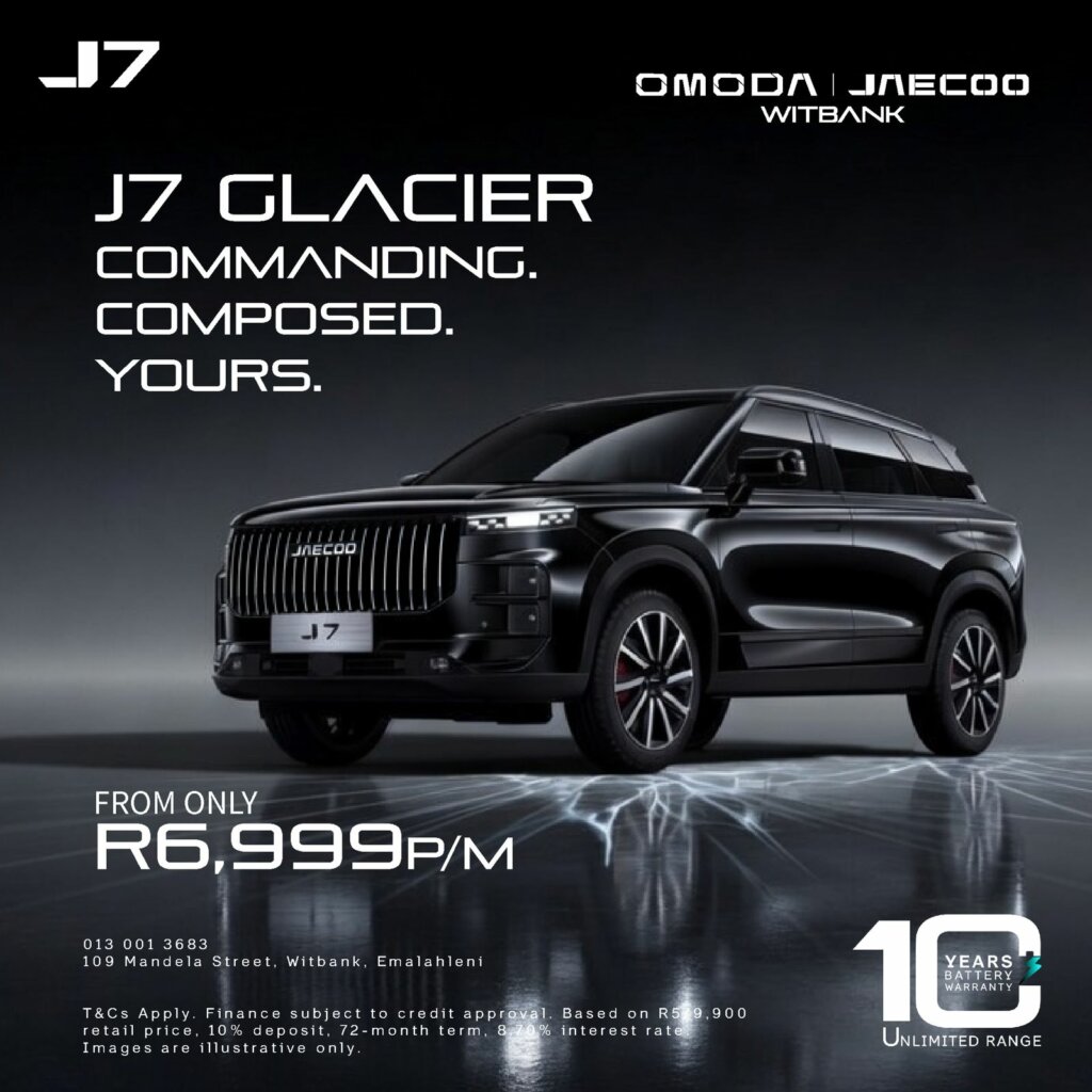 Jaecoo J7 Glacier from Eastvaal Motors
