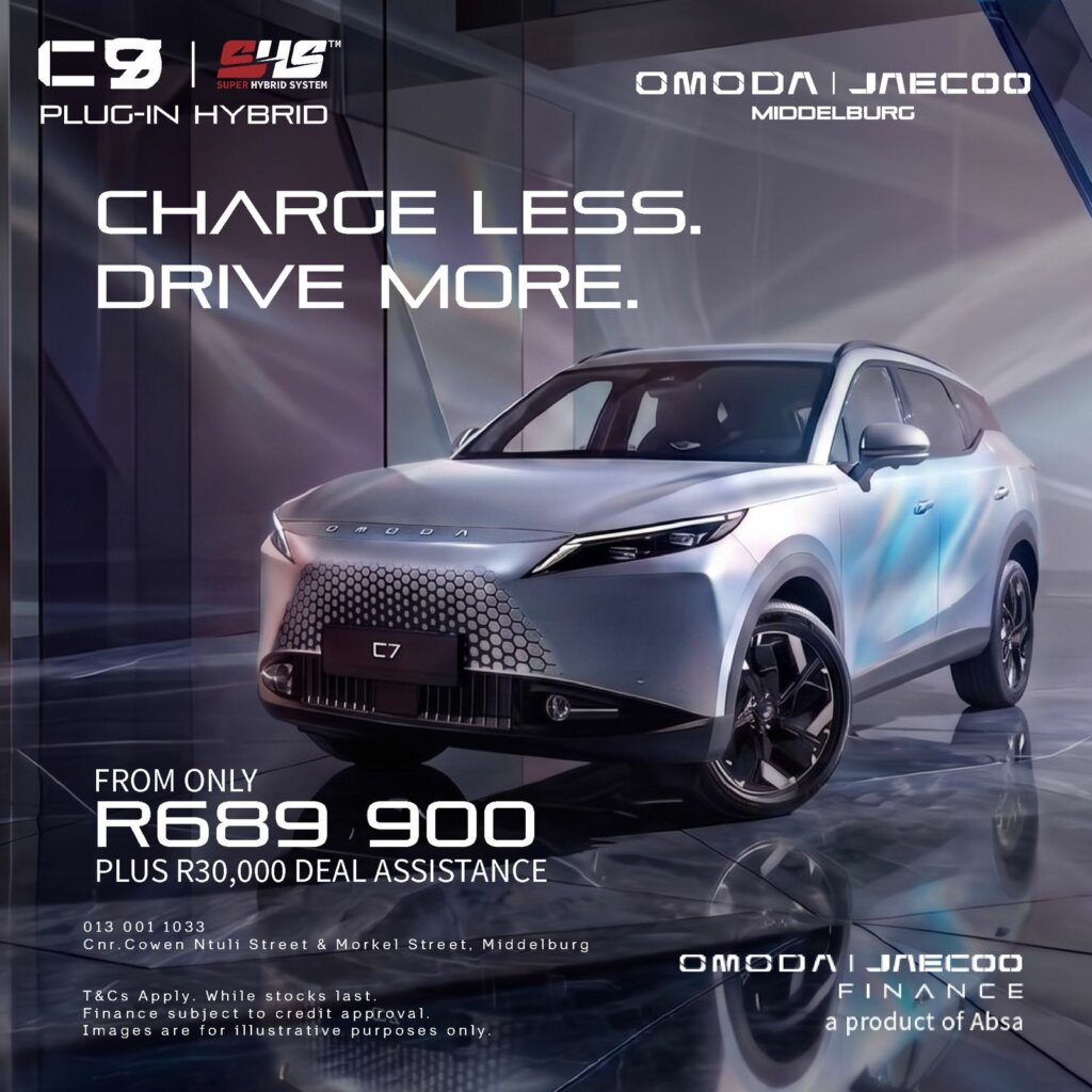 Omoda J7 from Eastvaal Motors