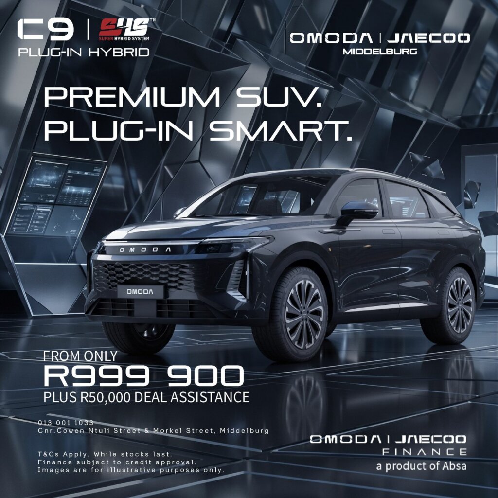 Omoda C9 from Eastvaal Motors
