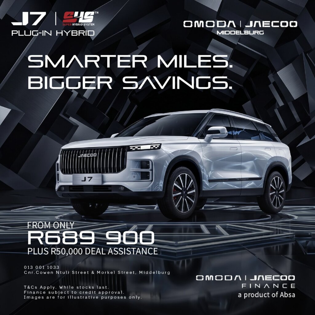 Jaecoo J7 from Eastvaal Motors