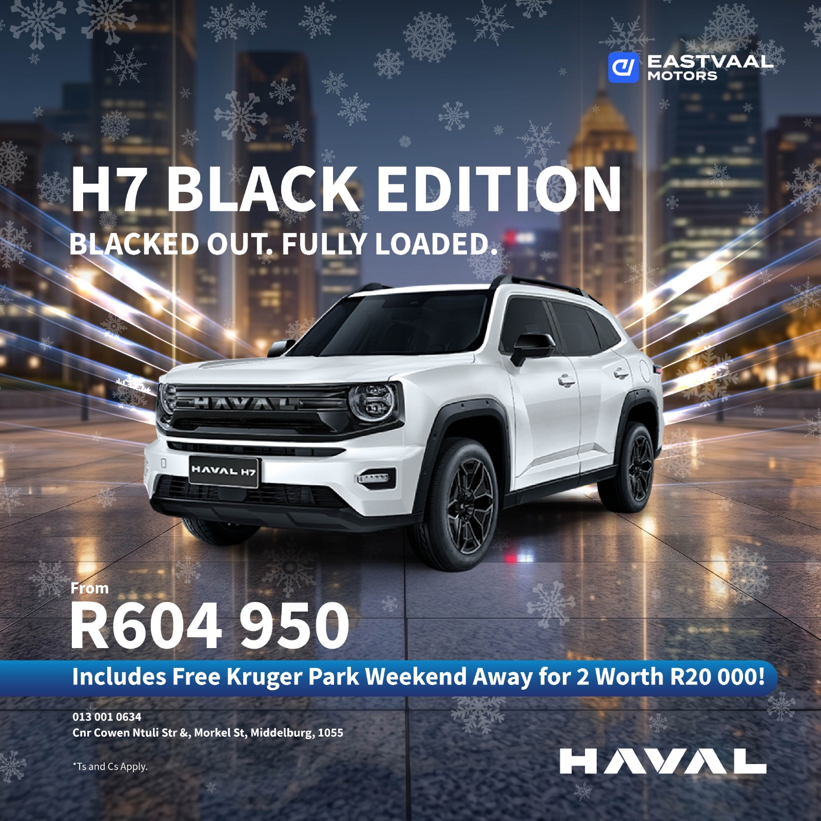 Haval H7 Black Edition from Eastvaal Middelburg Haval