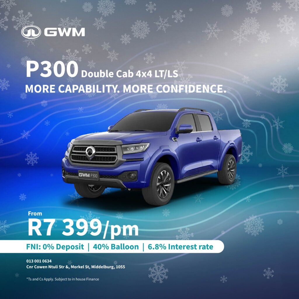 GWM P300 from Eastvaal Motors