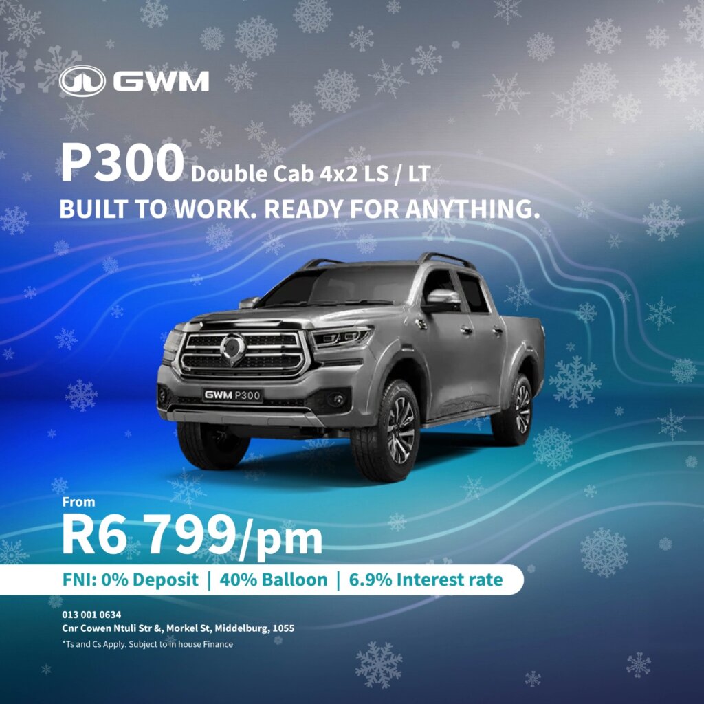 GWM P300 from Eastvaal Motors