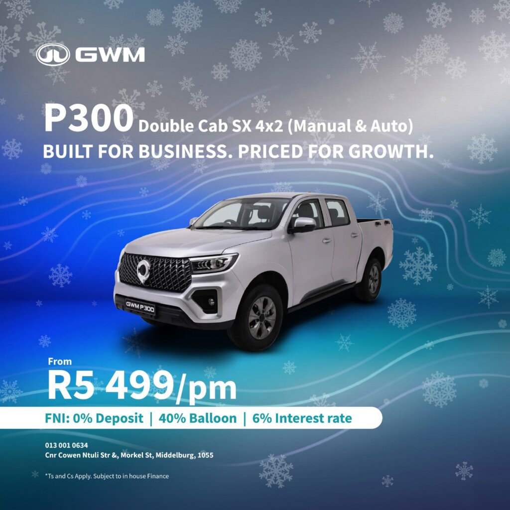 GWM P300 from Eastvaal Motors