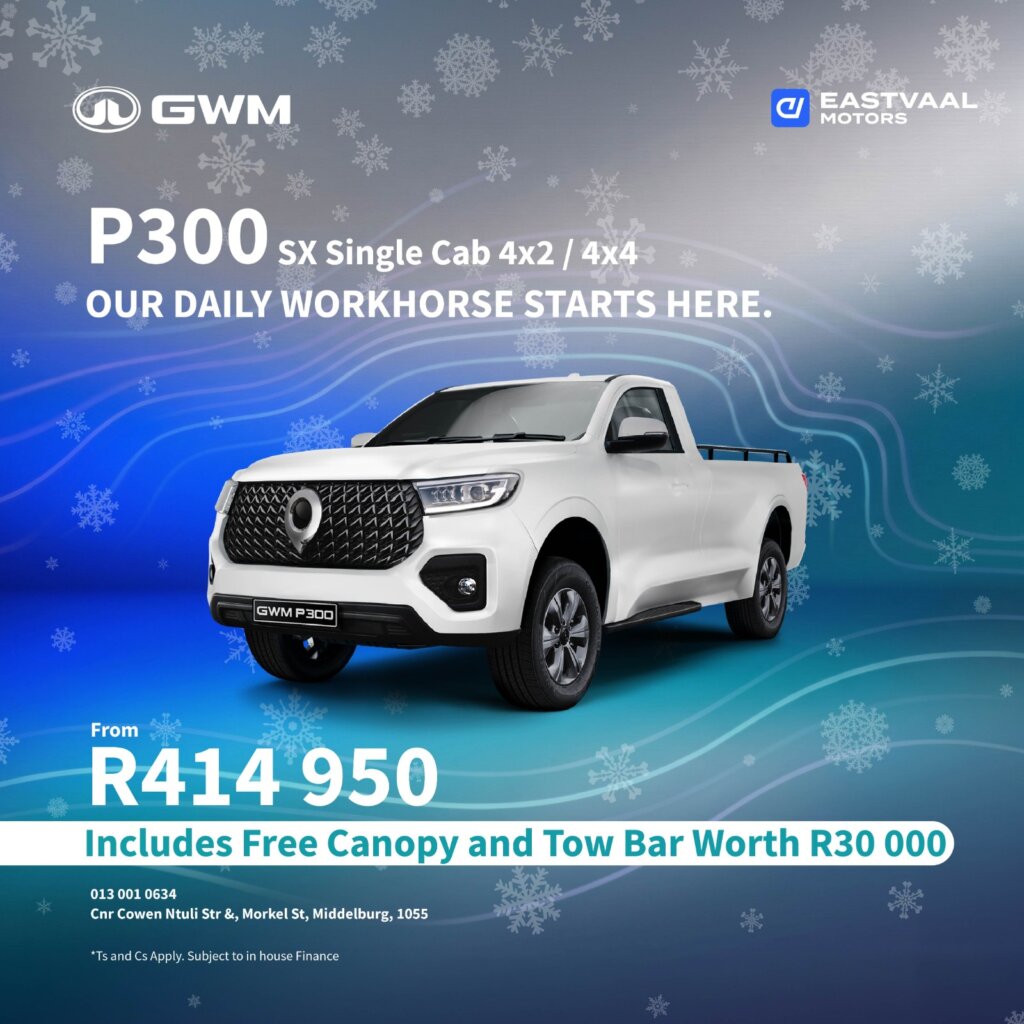 GWM P300 from Eastvaal Motors