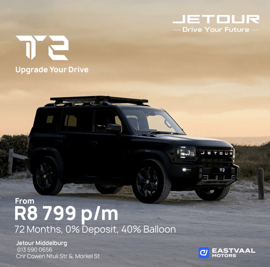 Jetour T2 from Eastvaal Motors