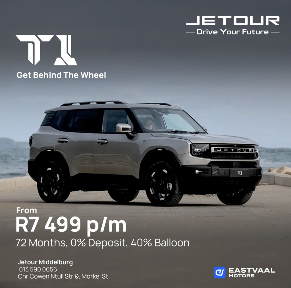 Jetour T1 from Eastvaal Motors