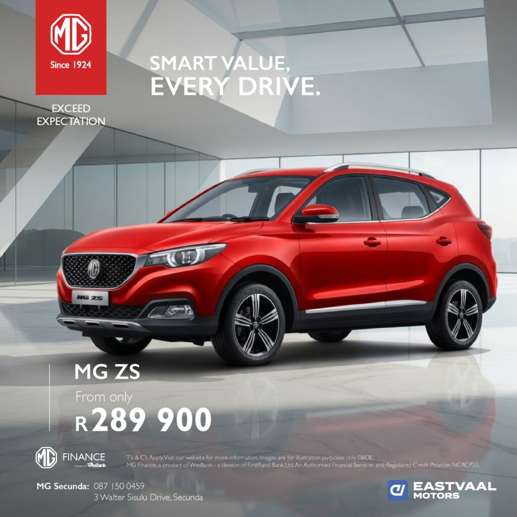 MG ZS from Eastvaal Motors