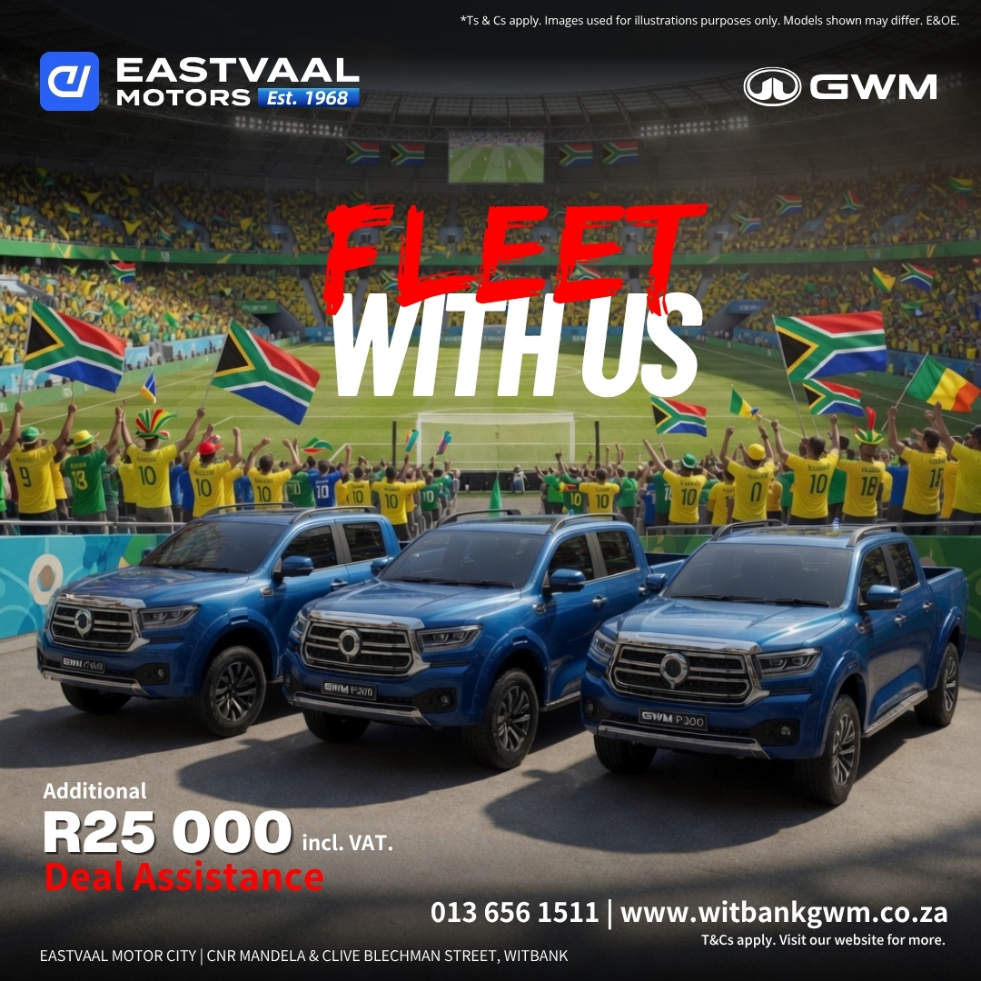  from Eastvaal Motor City Witbank GWM
