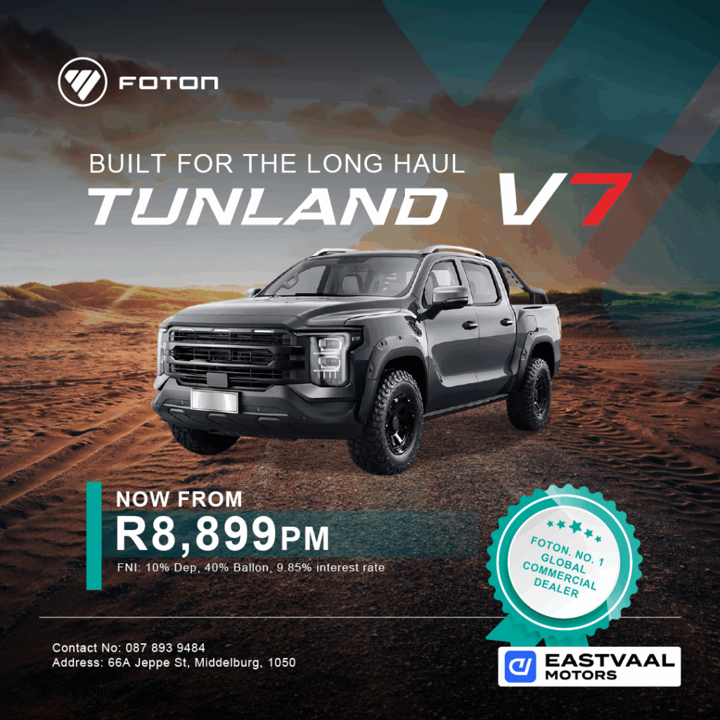 Foton Tunland V7 from Eastvaal Motors