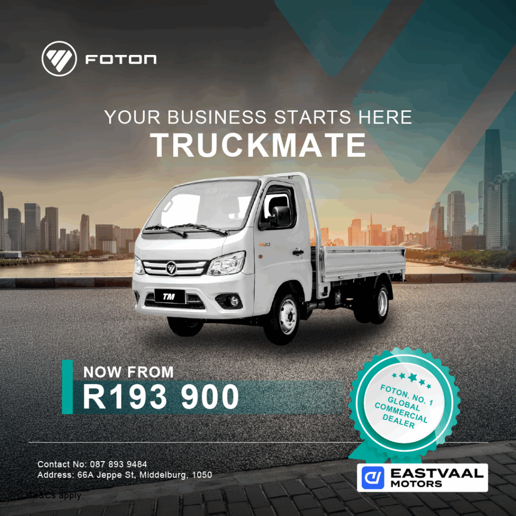 Foton Truckmate from Eastvaal Motors