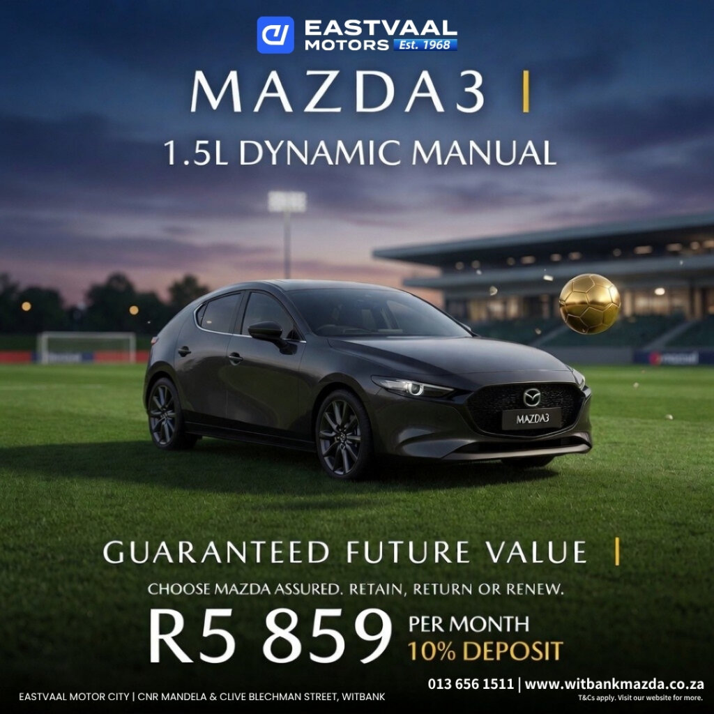 💎 More Than Just a Car. Mazda isn’t just transportation — it’s an experience. Soulful design, thrilling performance, and technology that puts the driver first. from Eastvaal Motors