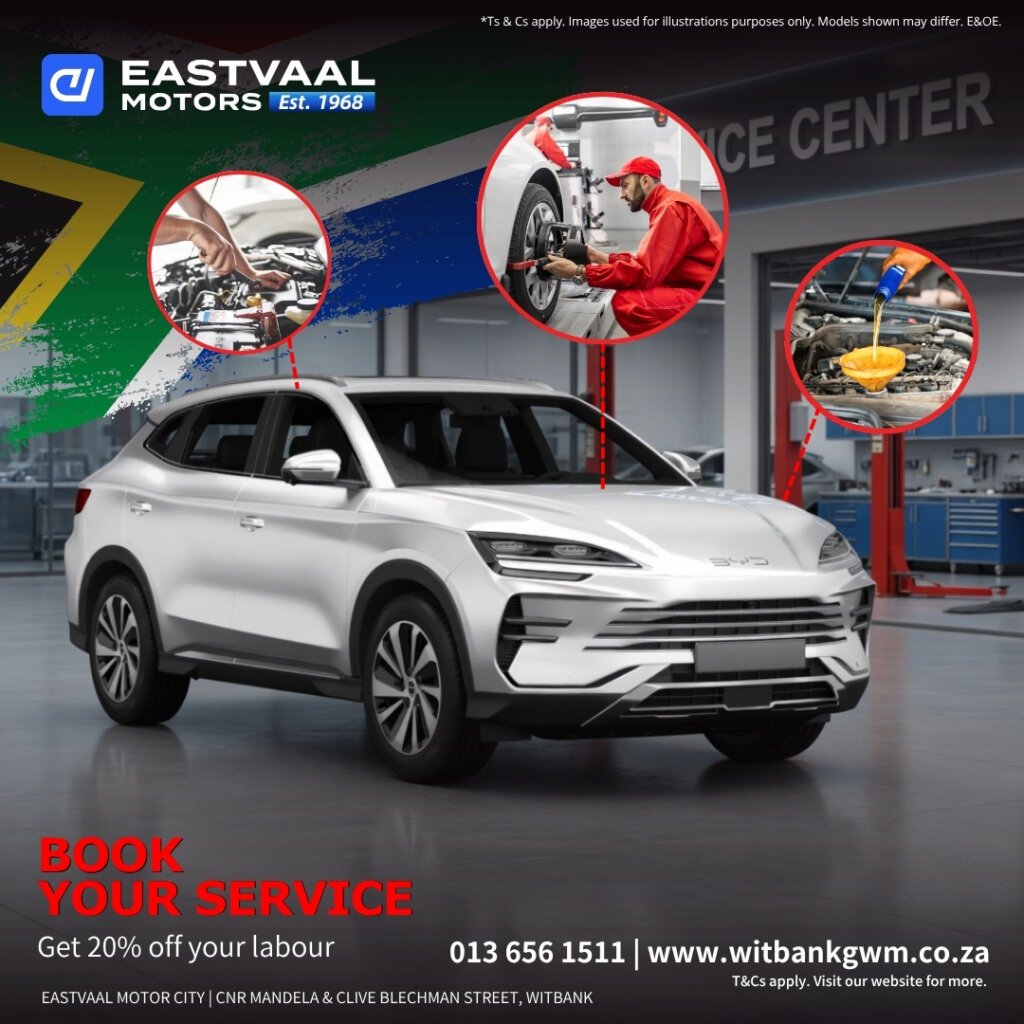 🔧 Keep Your BYD Running at Its Best! from Eastvaal Motors