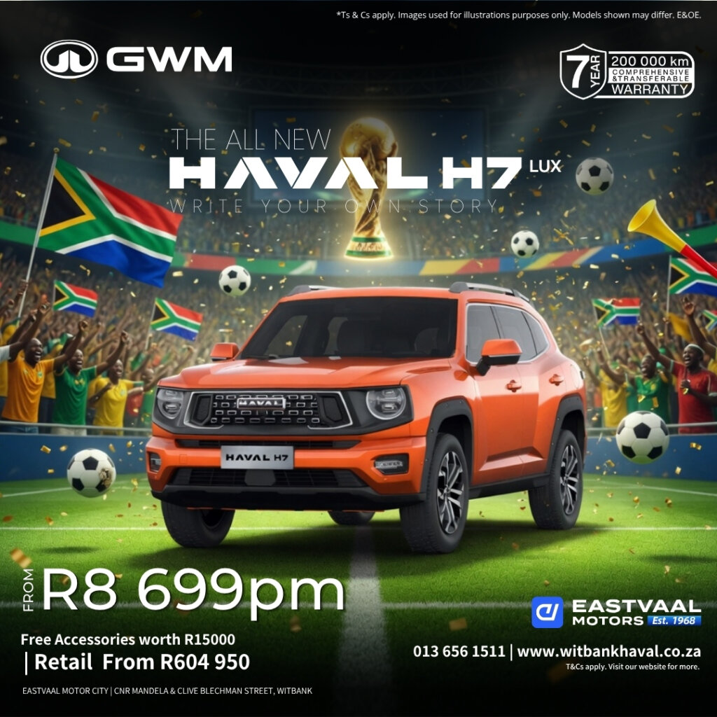 Make a commanding statement. The Haval H7 Lux offers premium size, bold presence, and luxurious comfort. from Eastvaal Motors