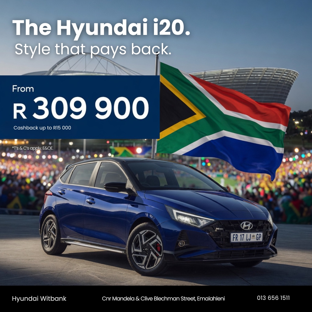 💵 Low Monthly Payments. Big Smiles. Special Hyundai finance deals available now at Eastvaal Witbank.