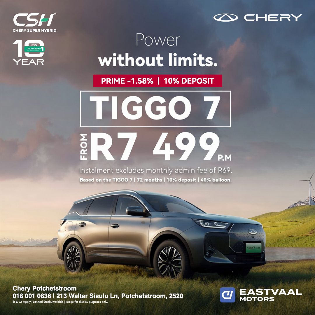 Chery Tiggo 7 from Chery Potchefstroom