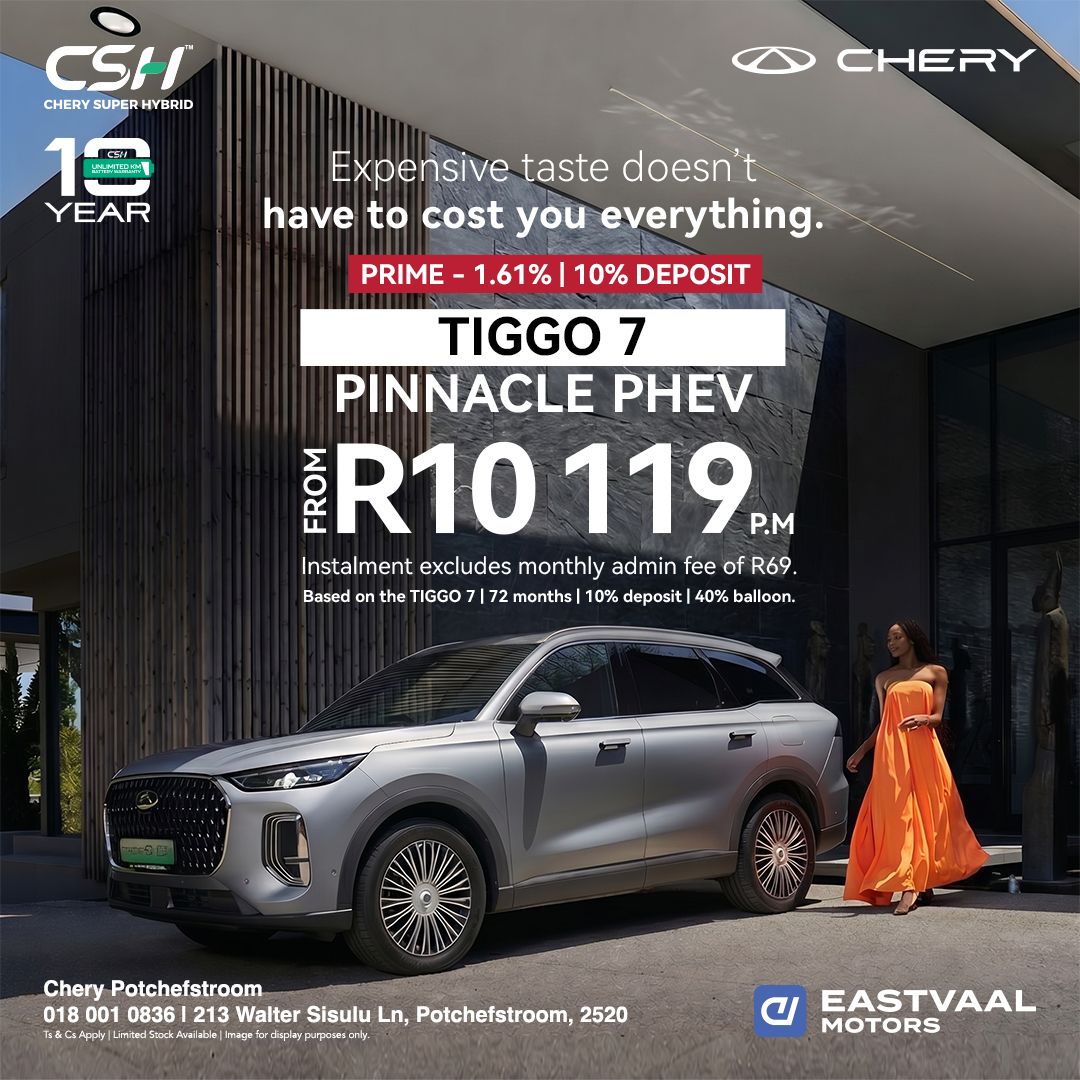Chery Tiggo 7 Pinnacle PHEV from Chery Potchefstroom