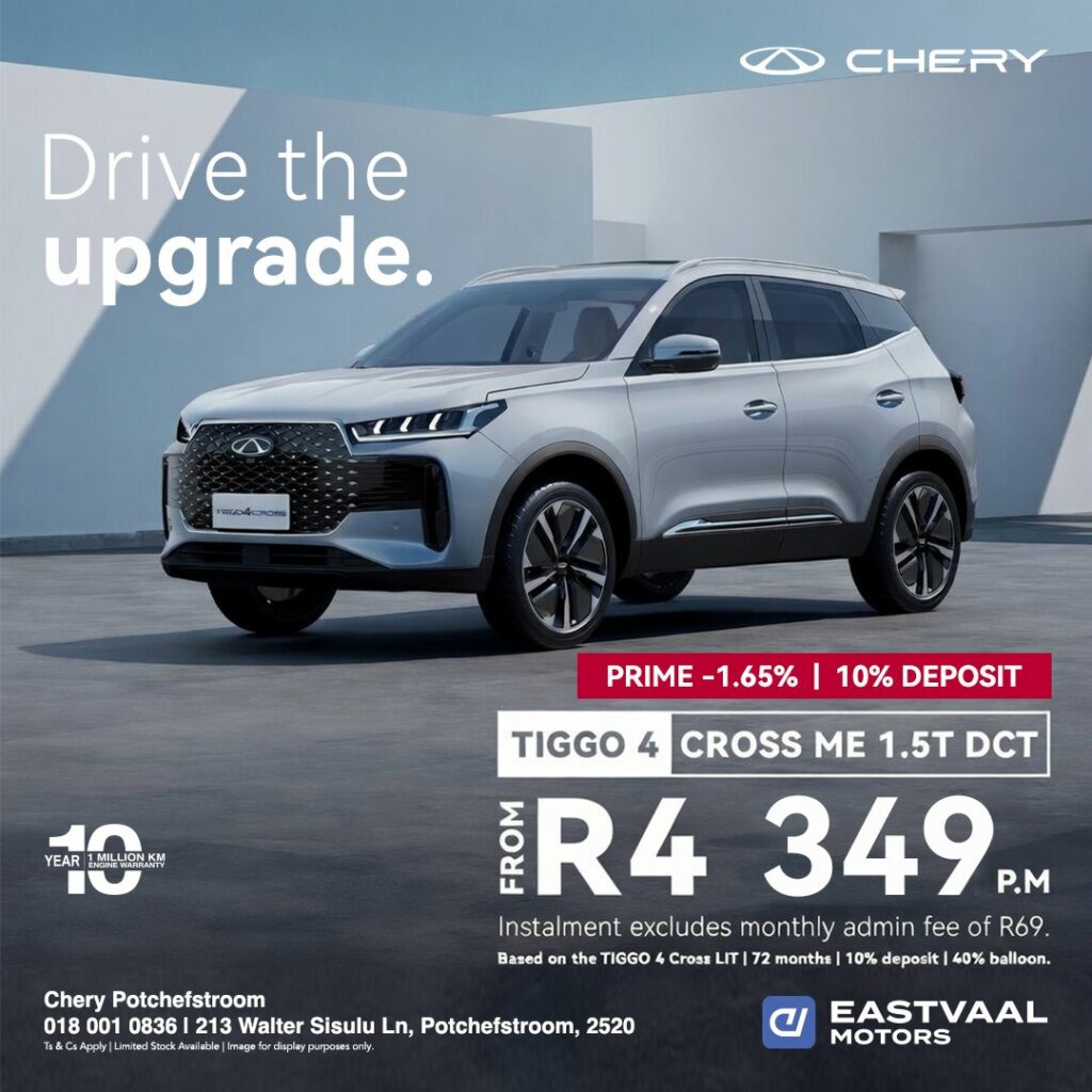 Chery Tiggo 4 Cross ME 1.5T DCT from Eastvaal Motors