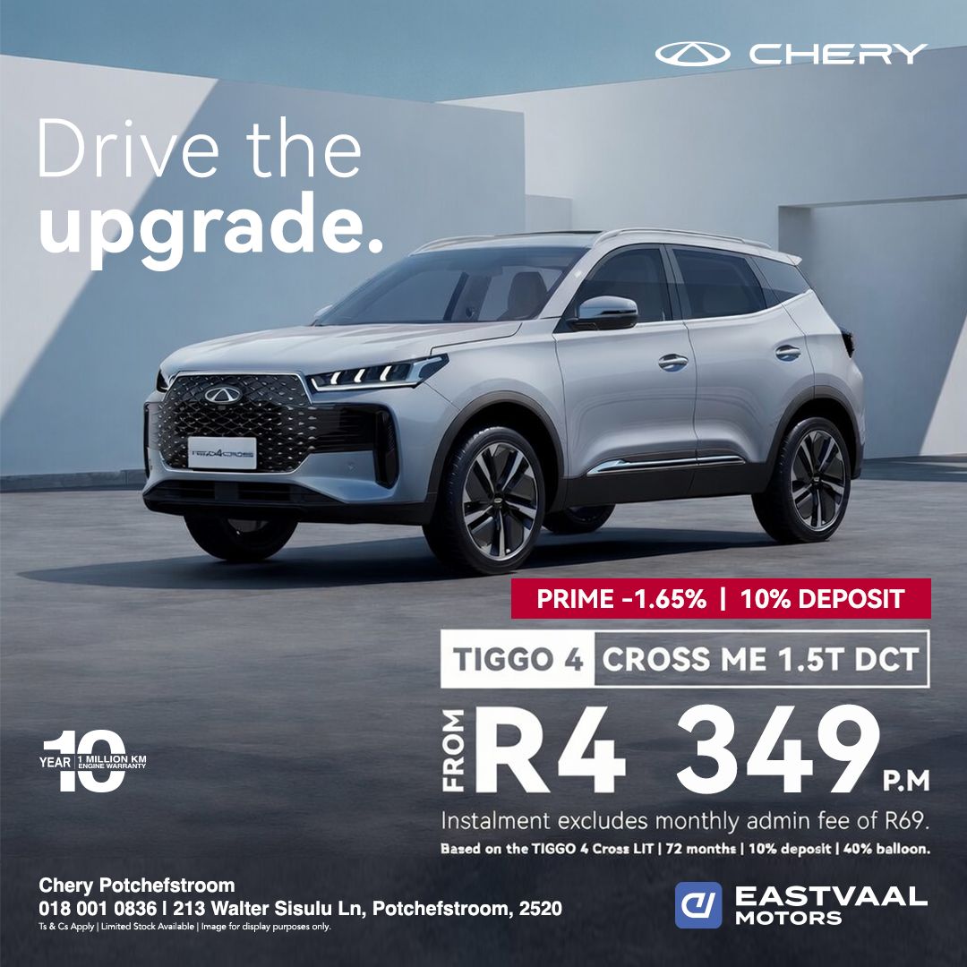 Chery Tiggo 4 Cross ME 1.5T DCT from Chery Potchefstroom