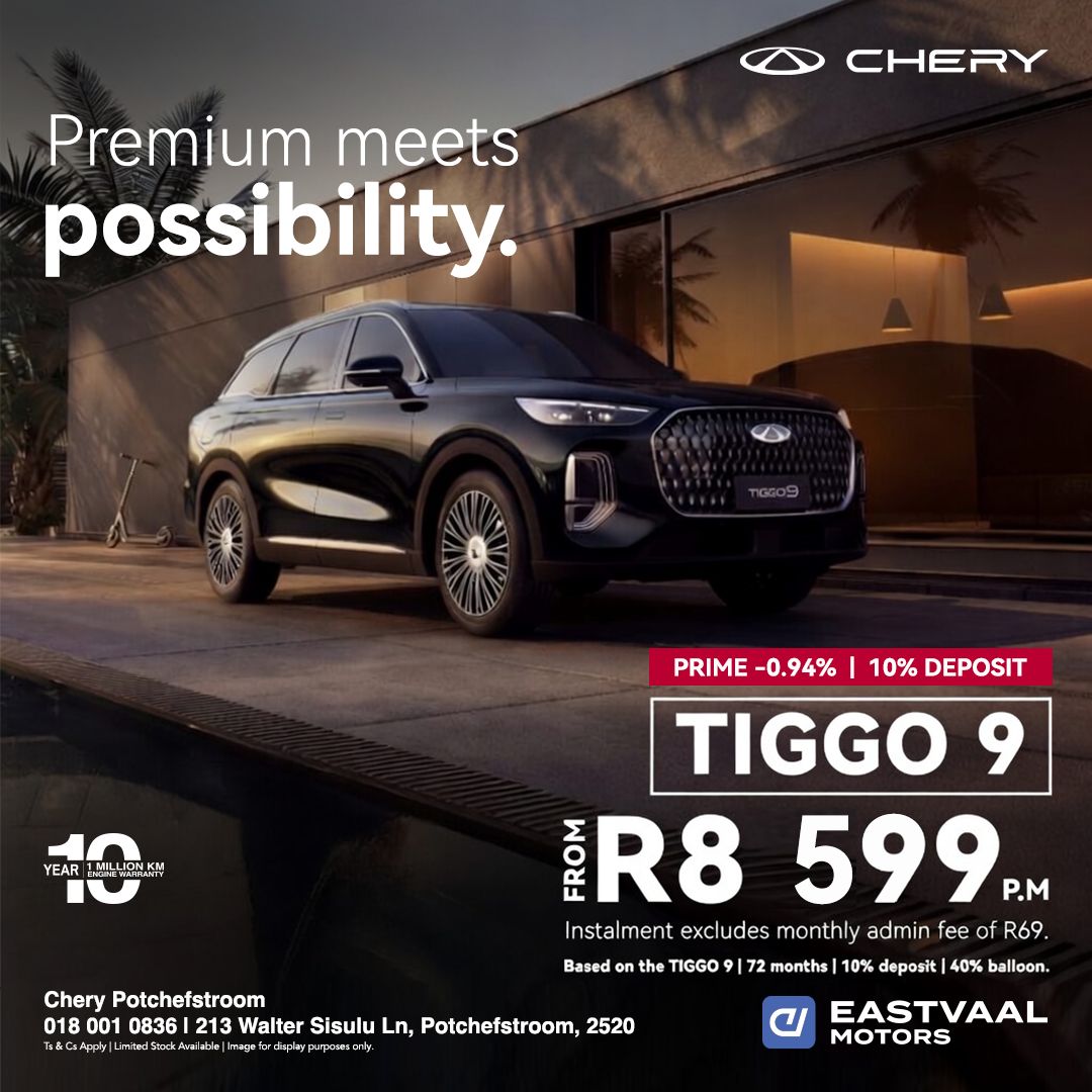 Chery Tiggo 9 from Chery Potchefstroom