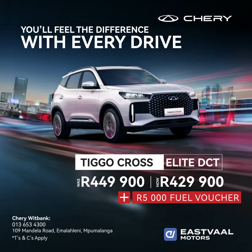 Chery Tiggo Cross Elite DCT from Eastvaal Motors