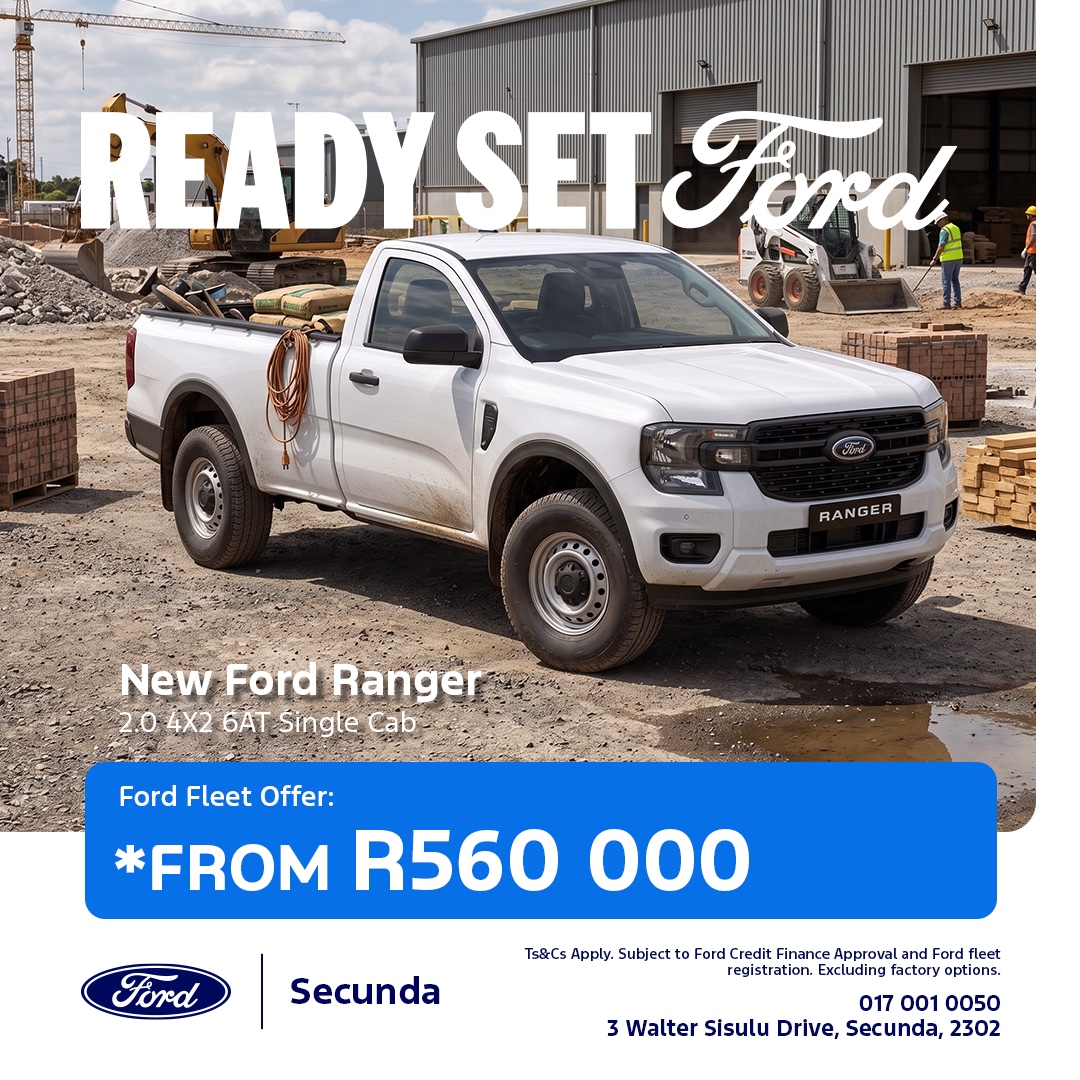 Ford Ranger 2.0 4×2 6AT Single Cab from Eastvaal Secunda Ford
