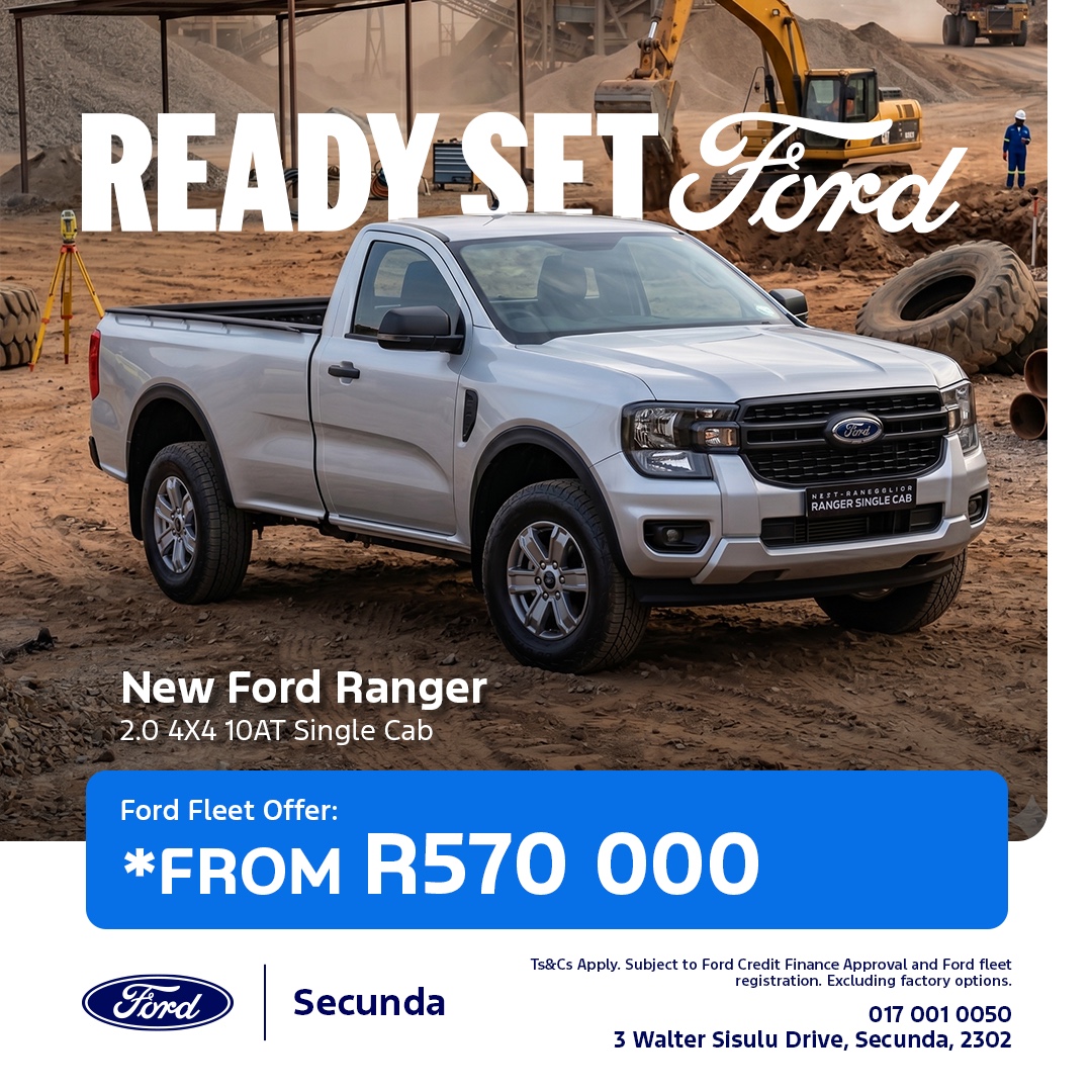 Ford Ranger 2.0 4×4 10AT Single Cab from Eastvaal Secunda Ford