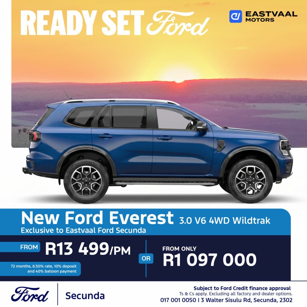 Ford Everest 3.0 V6 4WD Wildtrak from Eastvaal Motors
