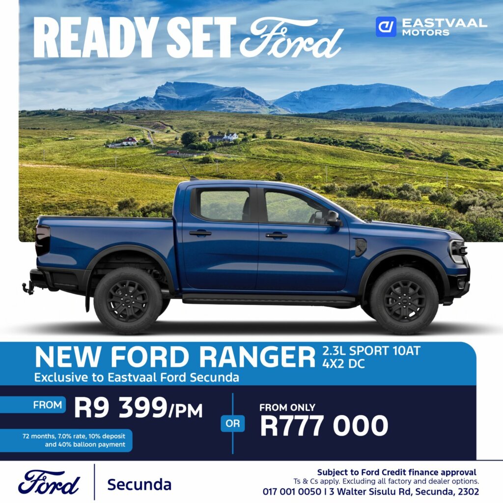Ford Ranger 2.3L Sport 10AT 4X2 DC from Eastvaal Motors