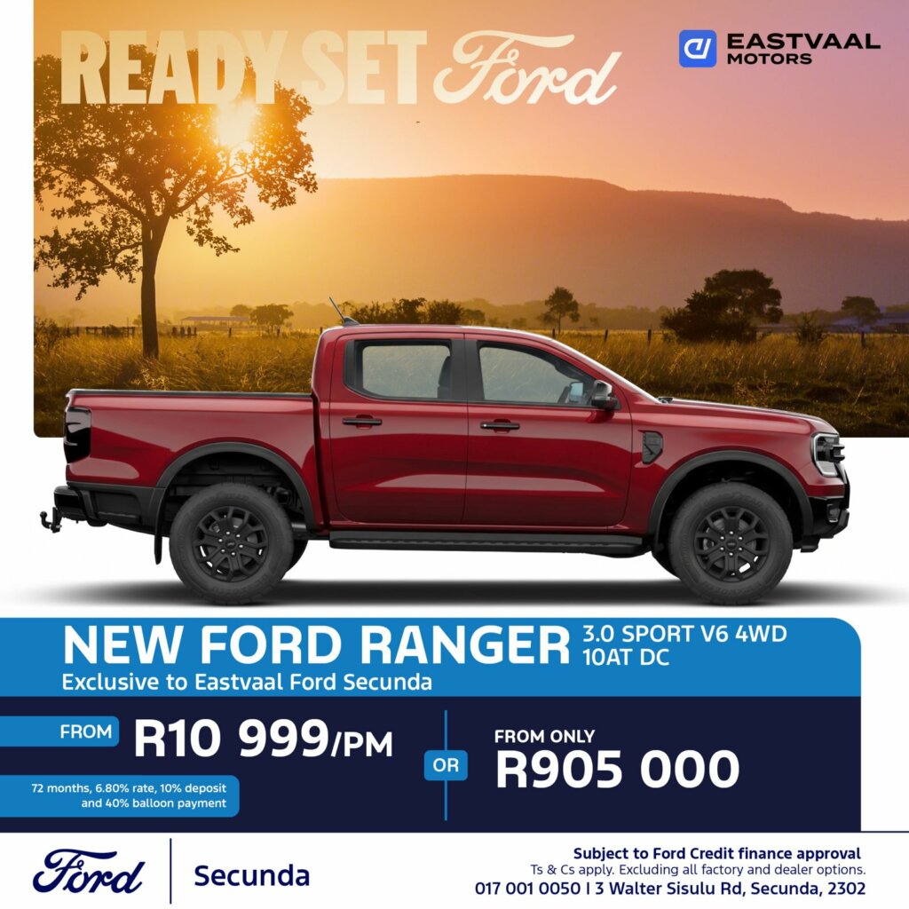 Ford Ranger 3.0 Sport V6 4WD 10AT DC from Eastvaal Motors