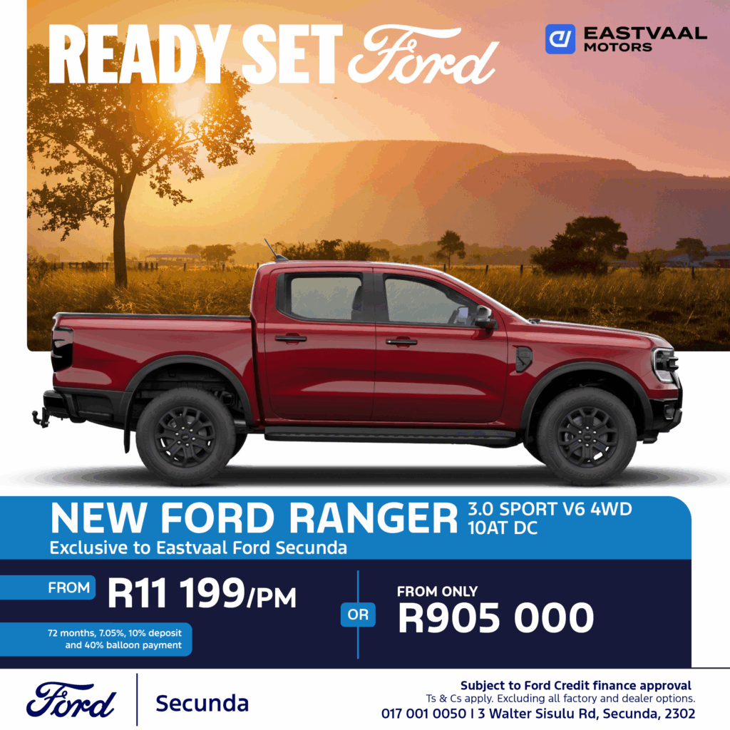Ford Ranger 3.0 Sport V6 4WD 10AT DC from Eastvaal Motors