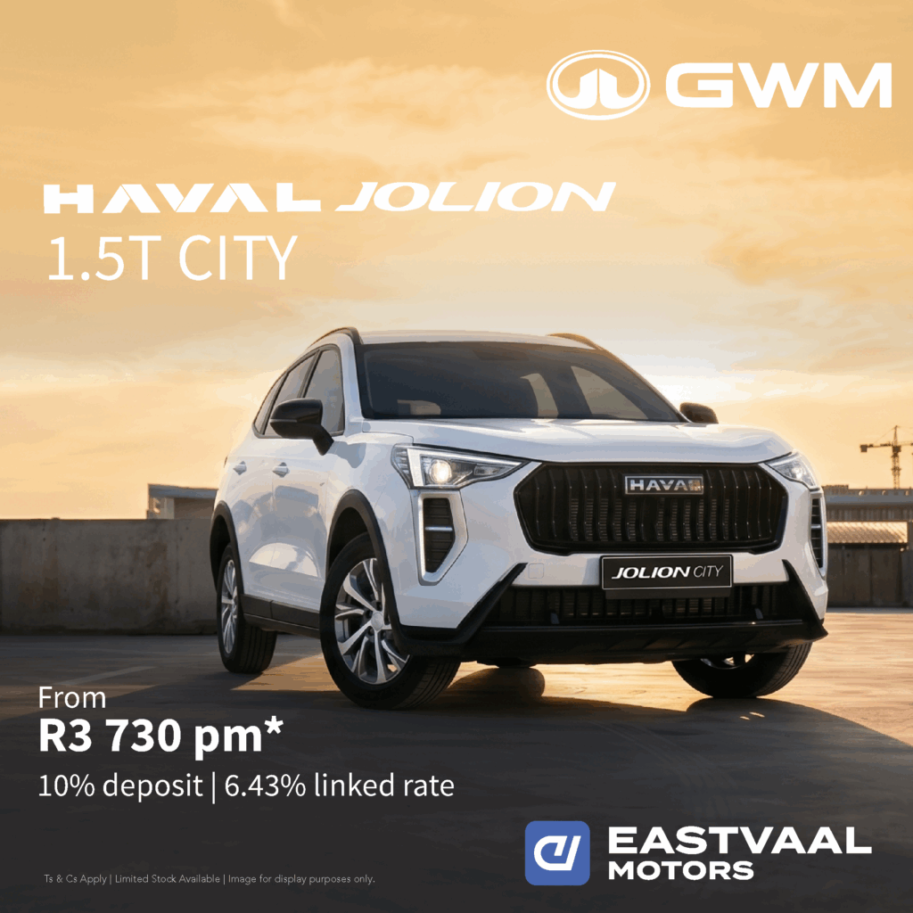 Haval Jolion 1.5T City from Eastvaal Motors