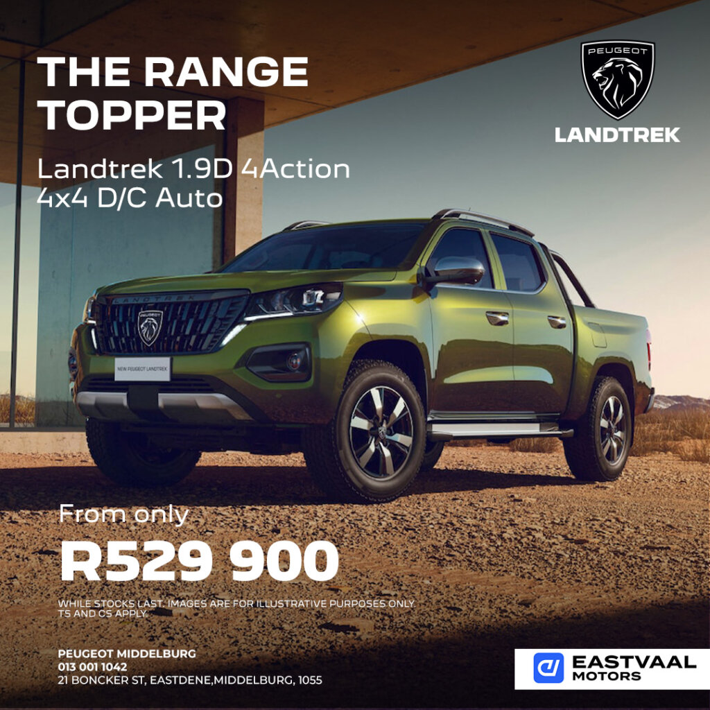 Peugeot Landtrek 1.9D 4Action 4X4 DC Auto from Eastvaal Motors