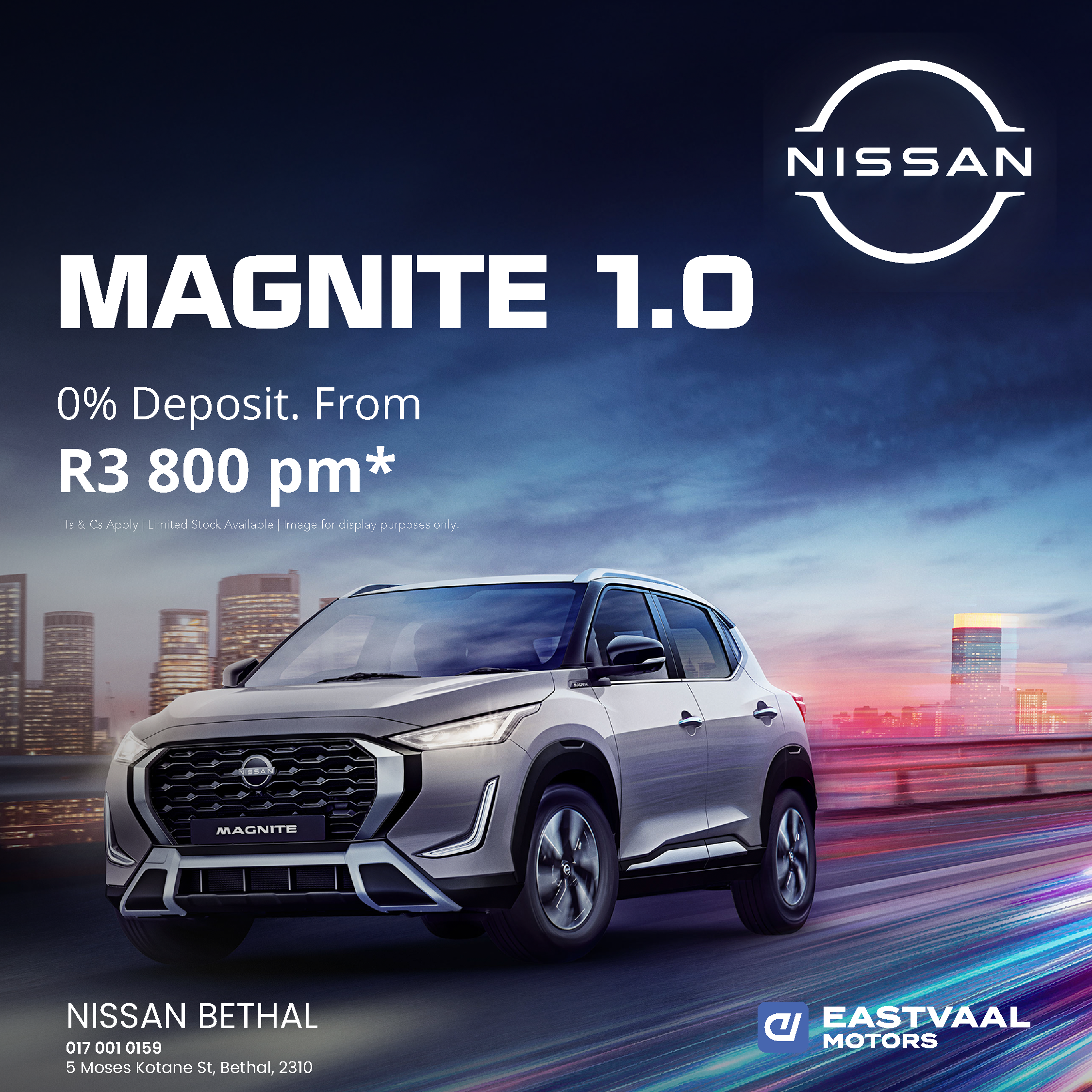 Nissan Magnite 1.0 from Eastvaal Bethal Nissan