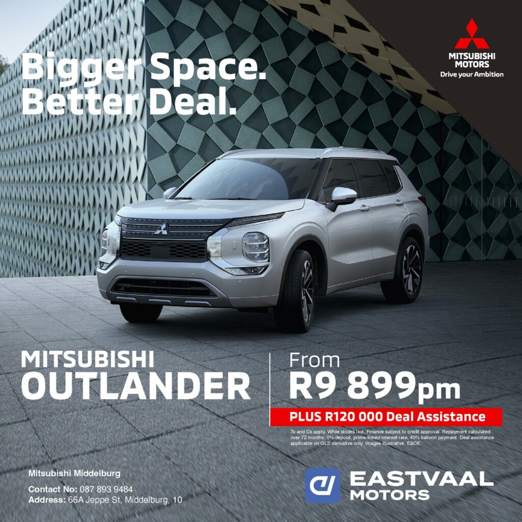 Mitsubishi Outlander from Eastvaal Motors