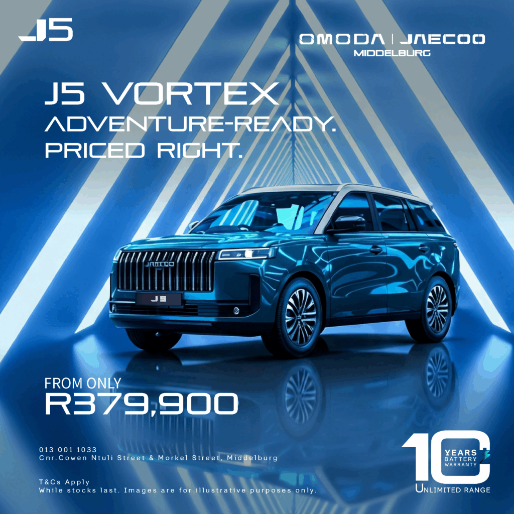 Jaecoo-J5-1.5T-Vortex from Eastvaal Motors