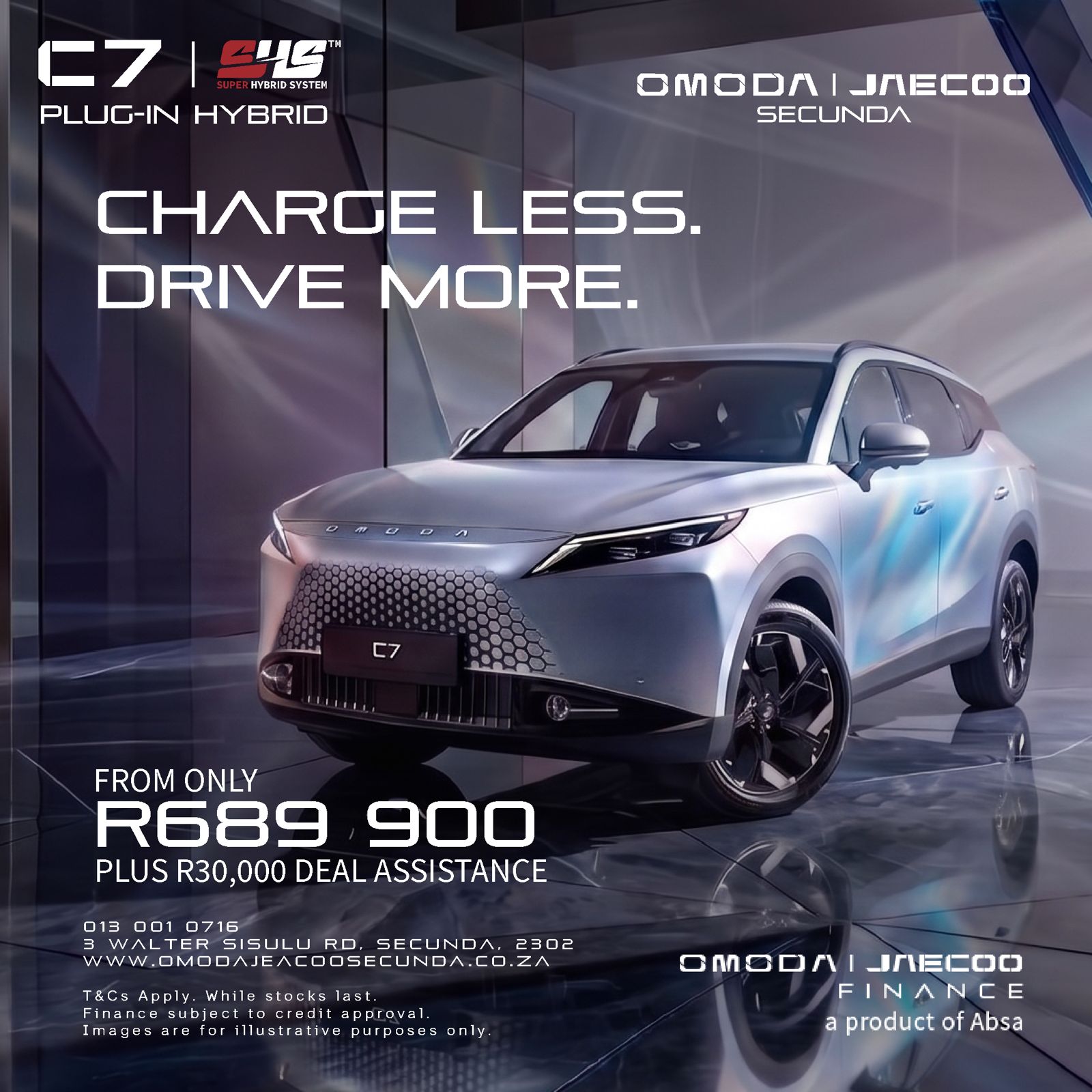 Omoda C7 Plug In Hybrid from OMODA JAECOO Secunda