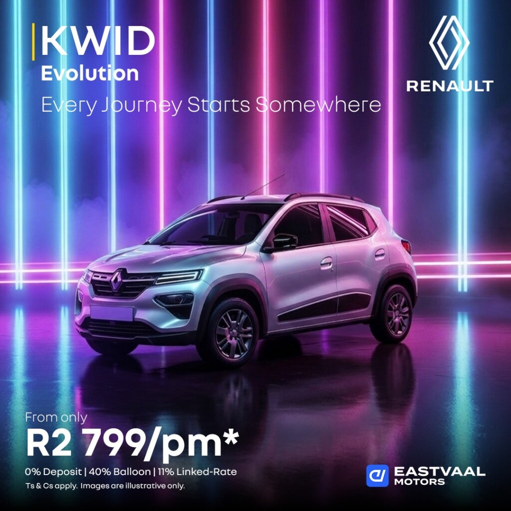 Renault Kwid Evolution from Eastvaal Motors