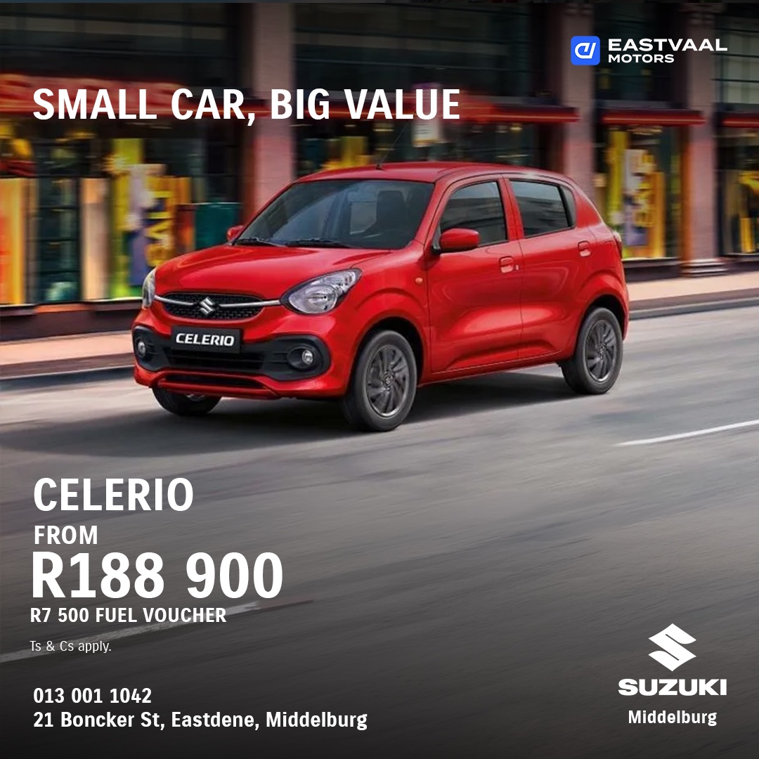 Suzuki Celerio from Suzuki Middelburg