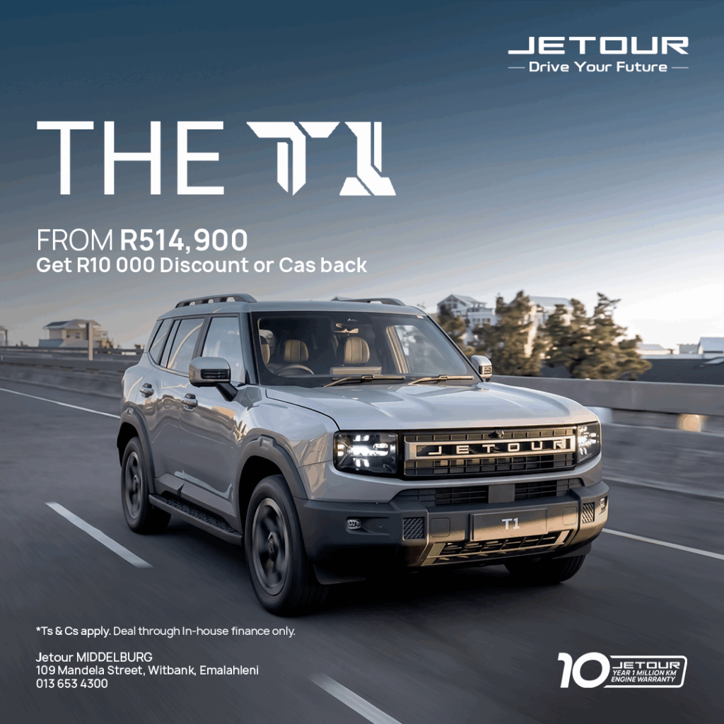 Jetour T1 from Eastvaal Motors
