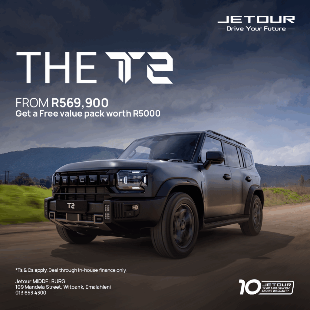 Jetour T2 from Eastvaal Motors