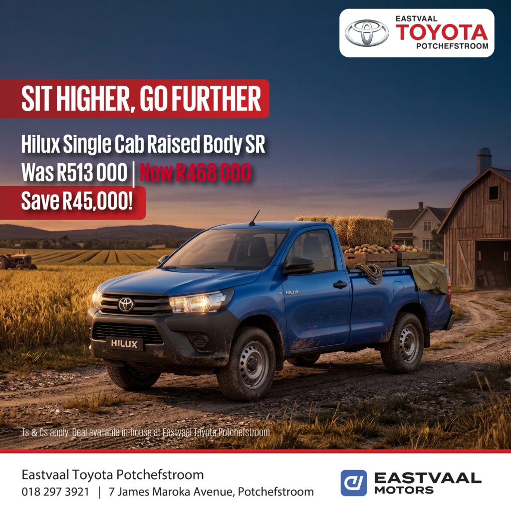 Hilux Single Cab Raised Body SR from Eastvaal Motors