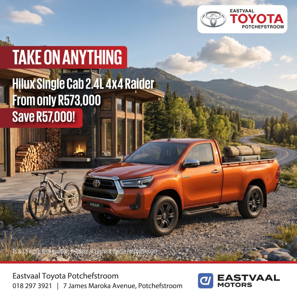 Toyota Hilux Single Cab 2.4L 4X4 Raider from Eastvaal Motors