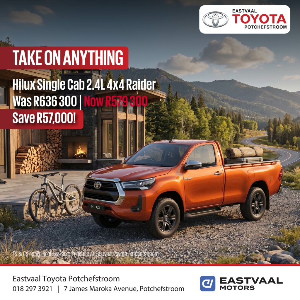 Hilux Single Cab 2.4L 4×4 Raider from Eastvaal Motors