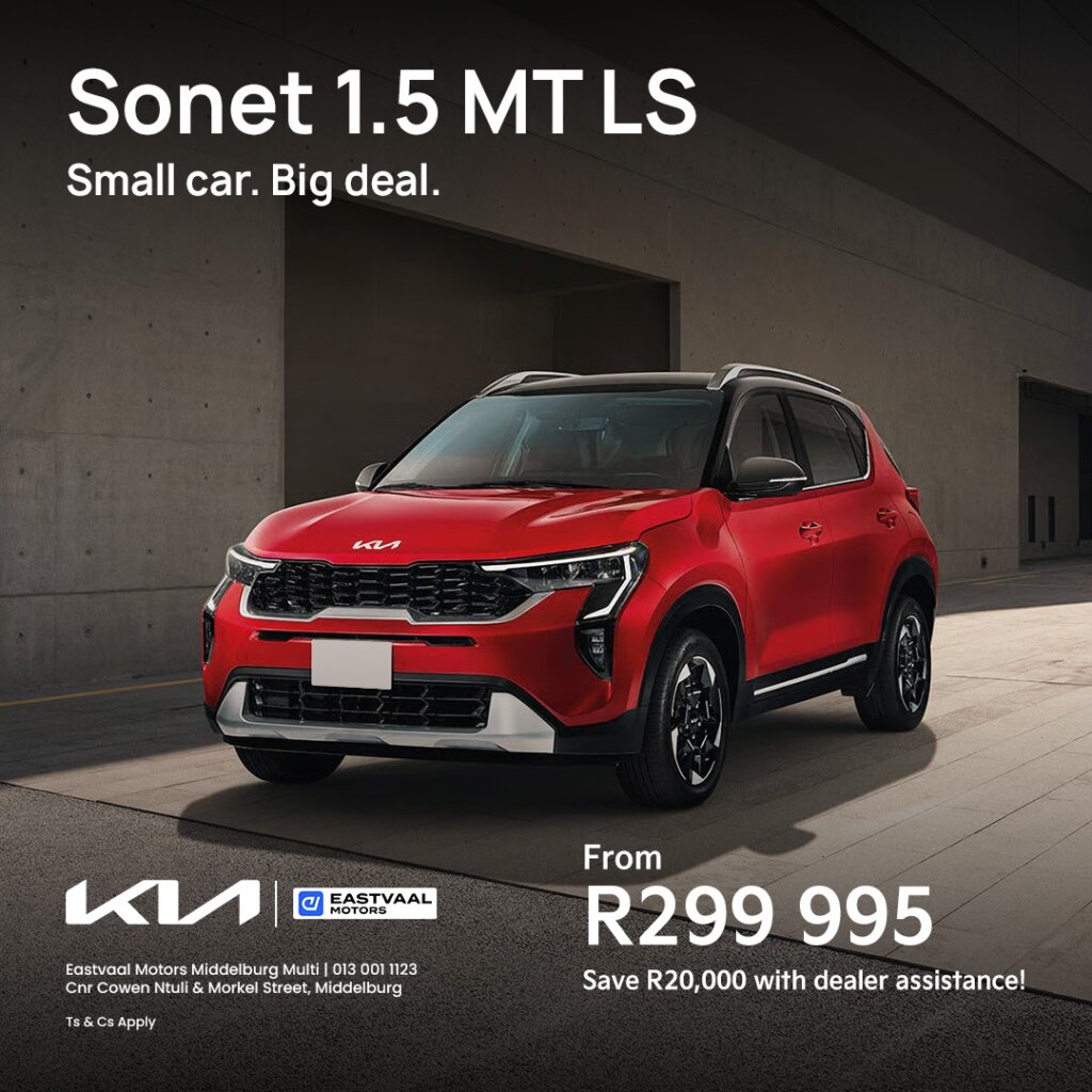 Kia Sonet 1.5MT LS from Eastvaal Motors