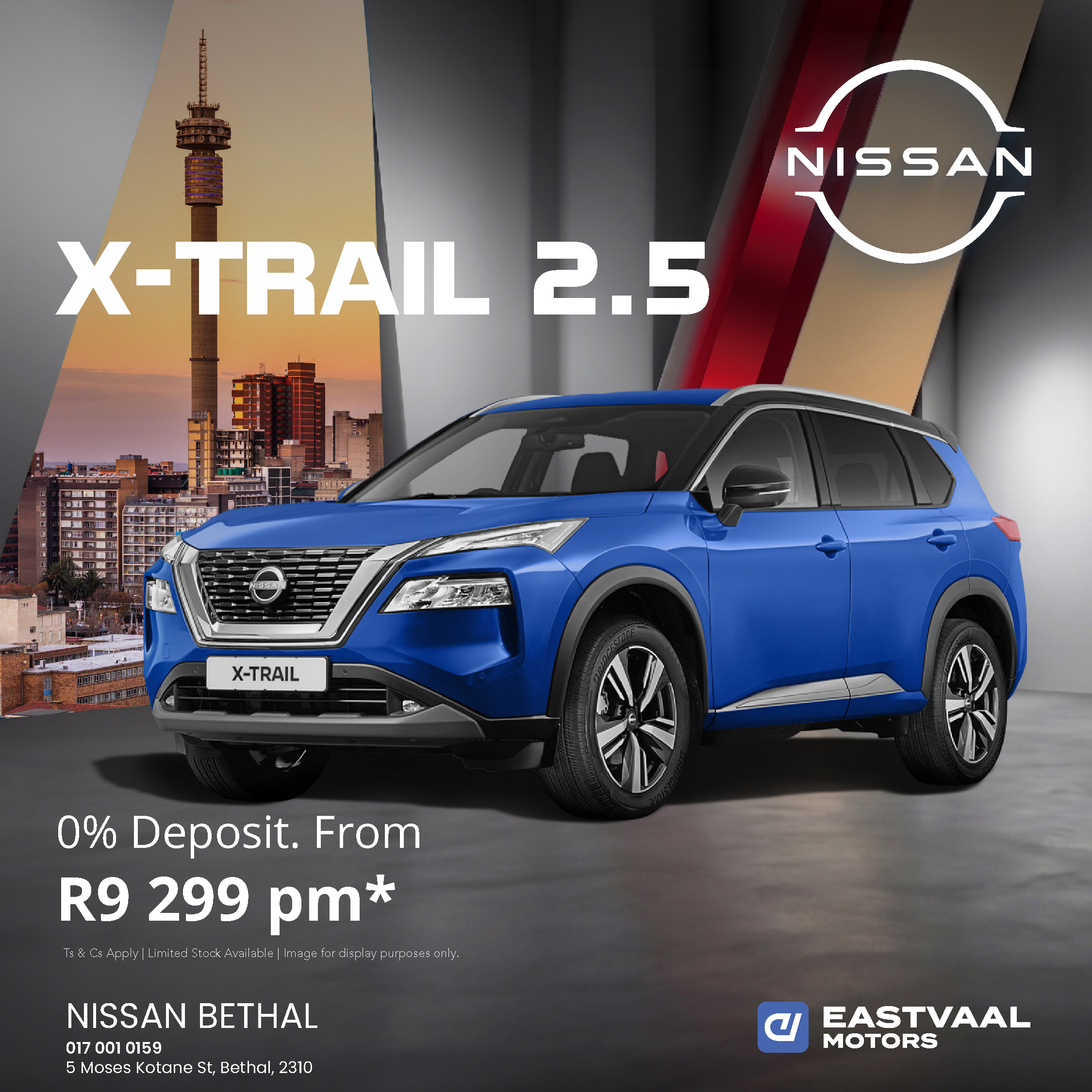 Nissan X-Trail 2.5 from Eastvaal Bethal Nissan