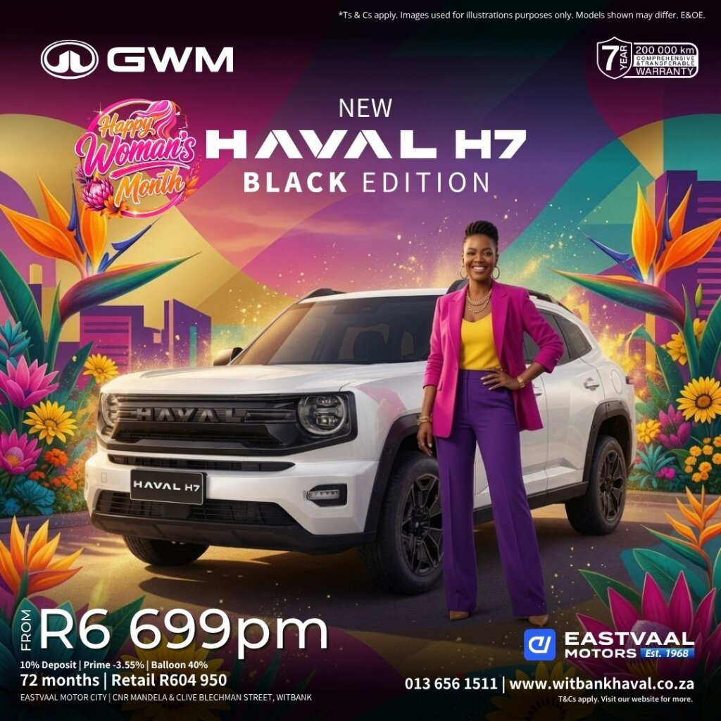 💪 This Women’s Month, drive with power and presence. from Eastvaal Motors