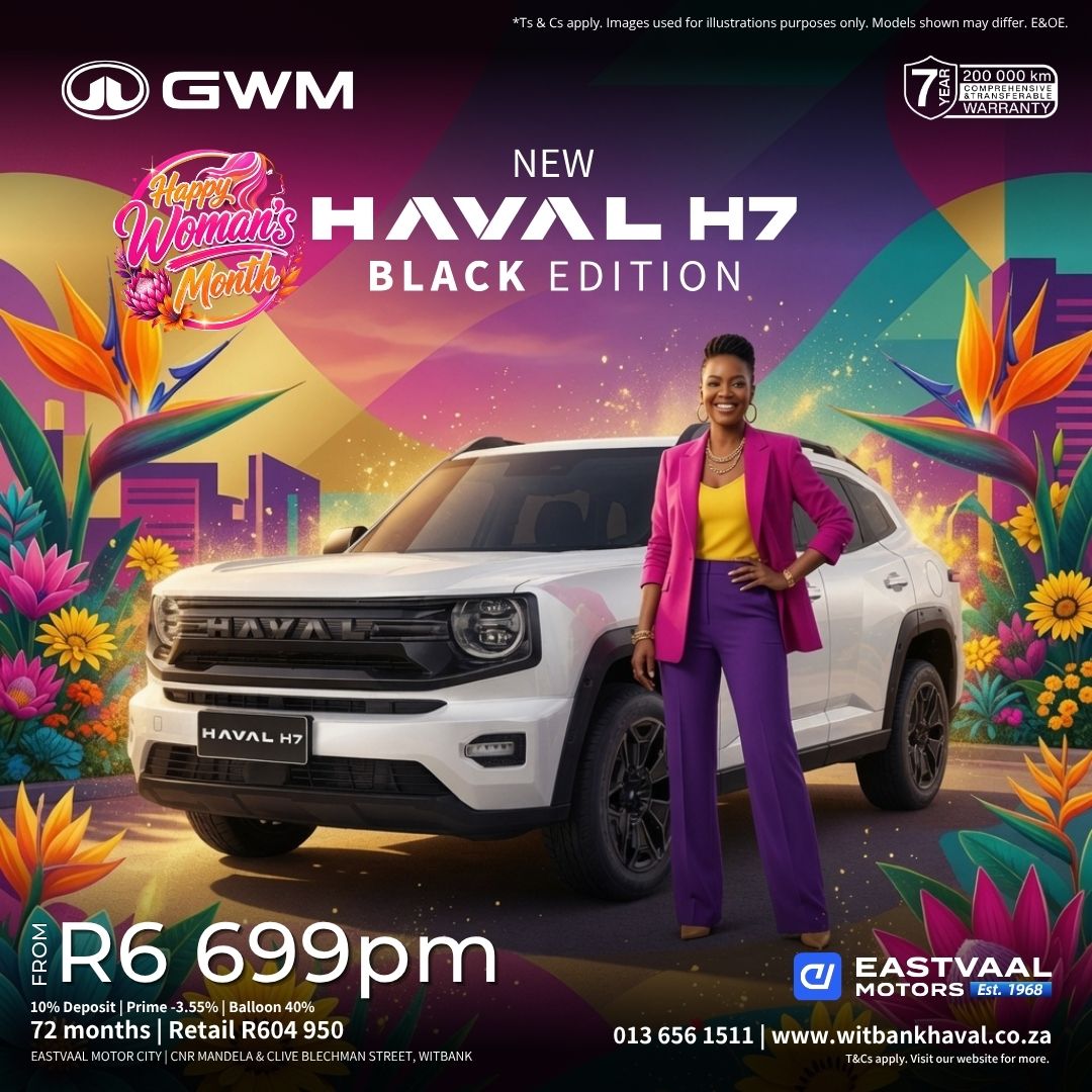 💪 This Women’s Month, drive with power and presence. from Eastvaal Motor City Witbank Haval