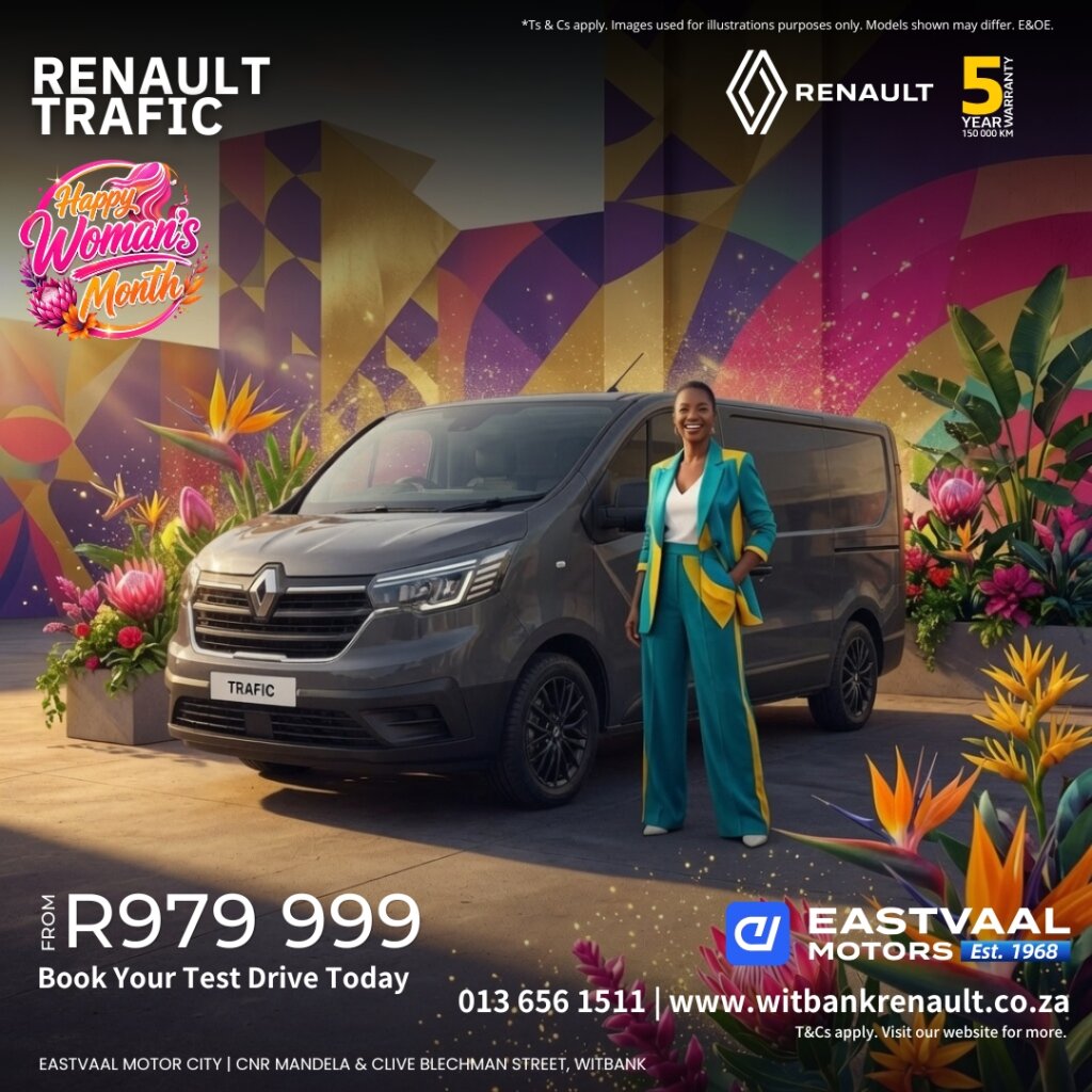 💼 Power Meets Style this Women’s Month! Strong, spacious, and built for success — just like the women who lead. from Eastvaal Motors