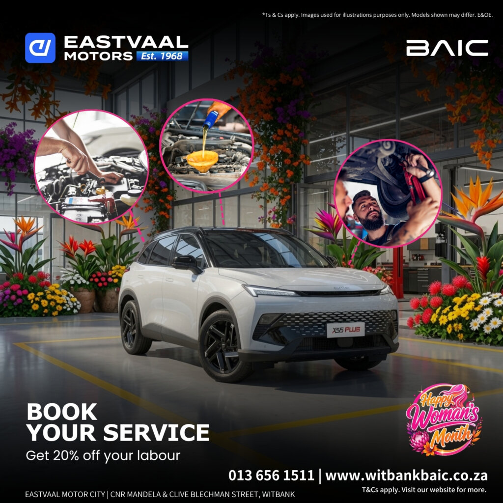 🛠️ Book Your Service This Women’s Month! from Eastvaal Motors